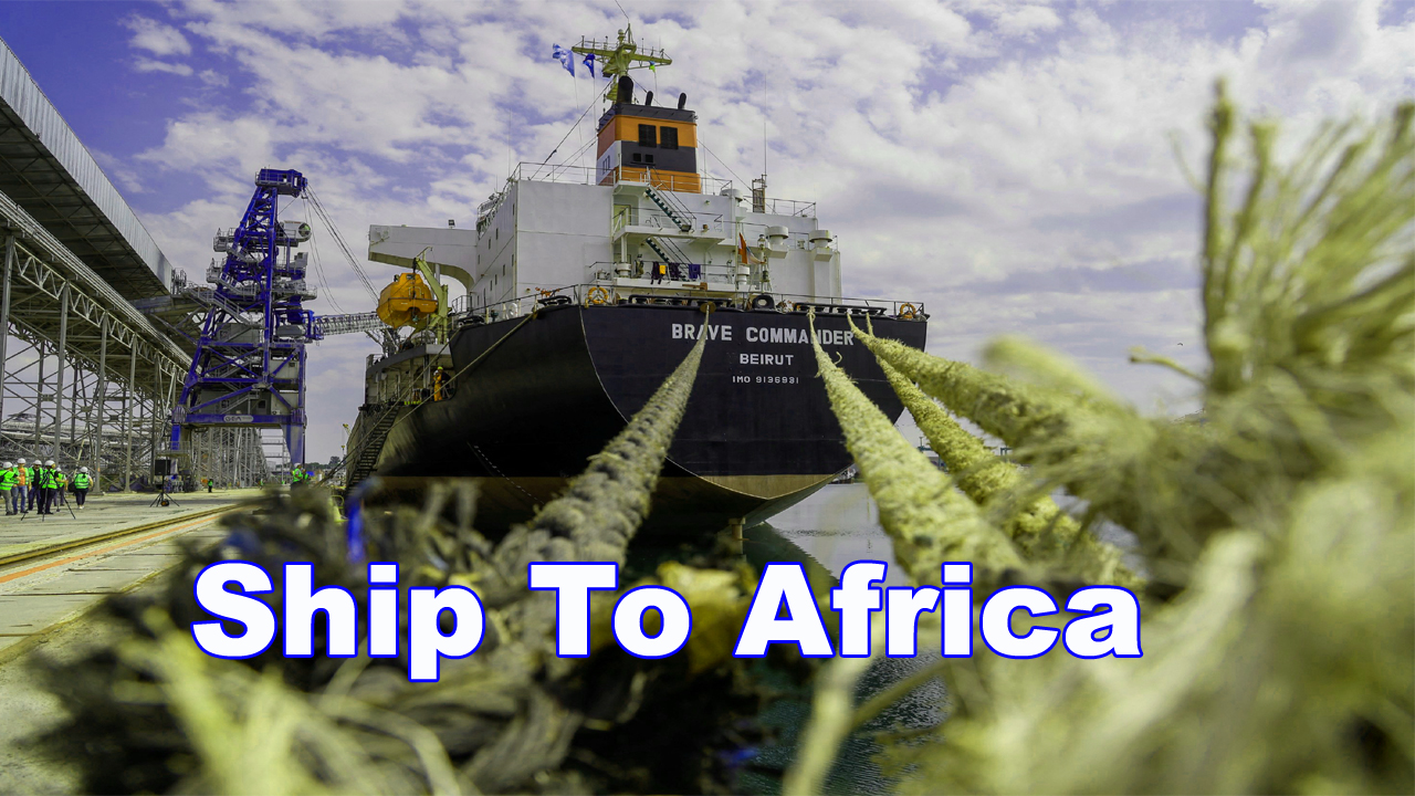 Ship from China to Ship To Africa