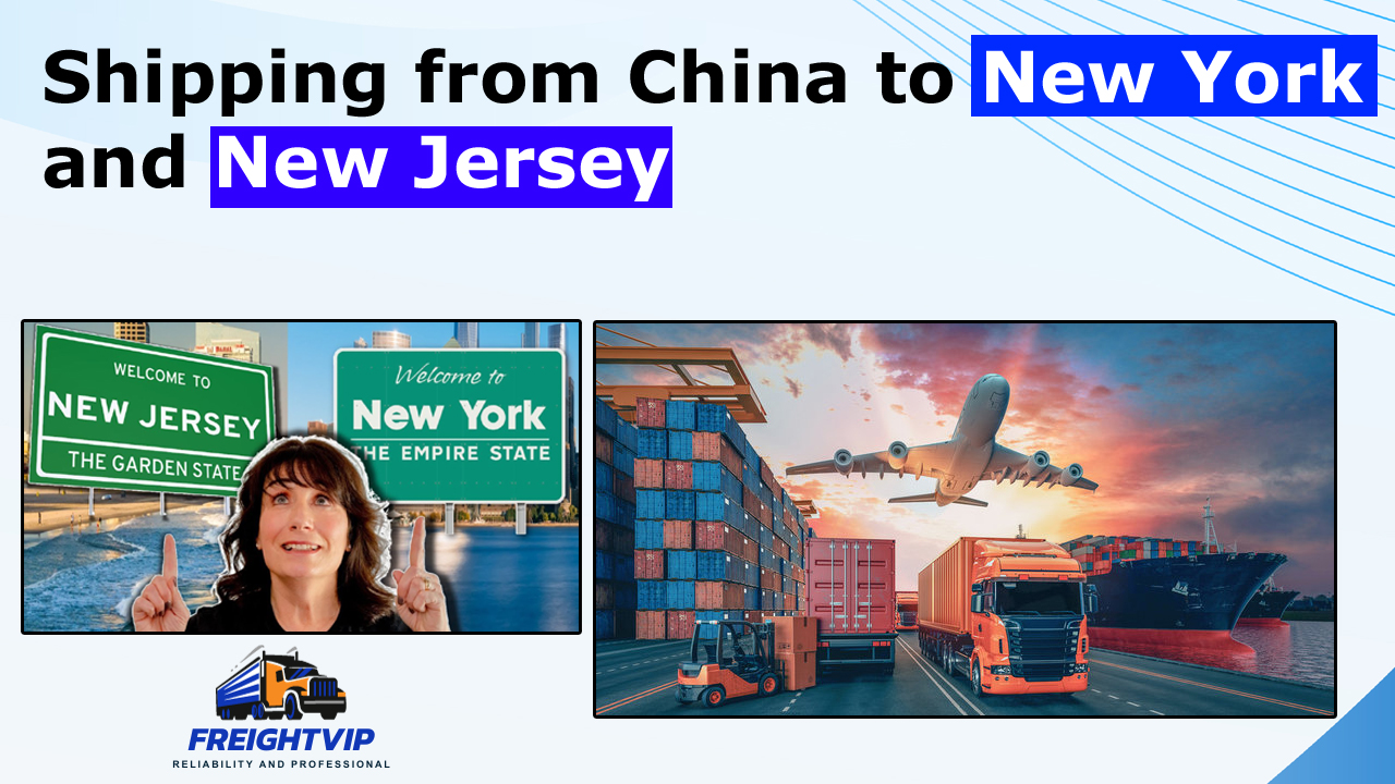 Shipping from China to New York and New Jersey