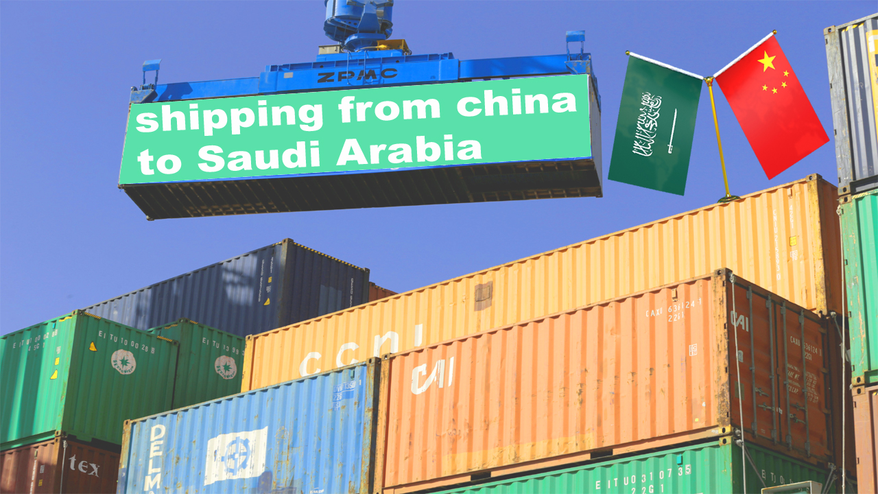 Shipping from China to Saudi Arabia