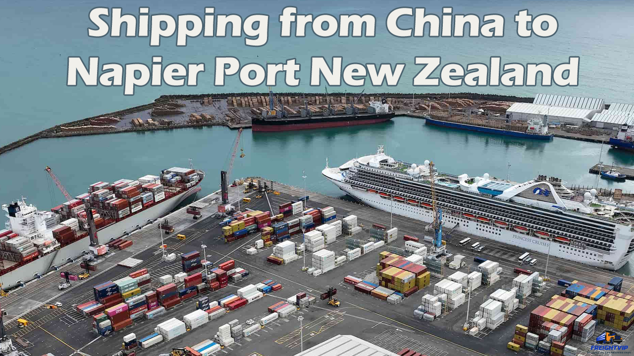 Shipping from China to Napier Port New Zealand